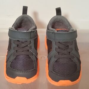 Nike Black/Orange Toddler Sneakers Size 6C